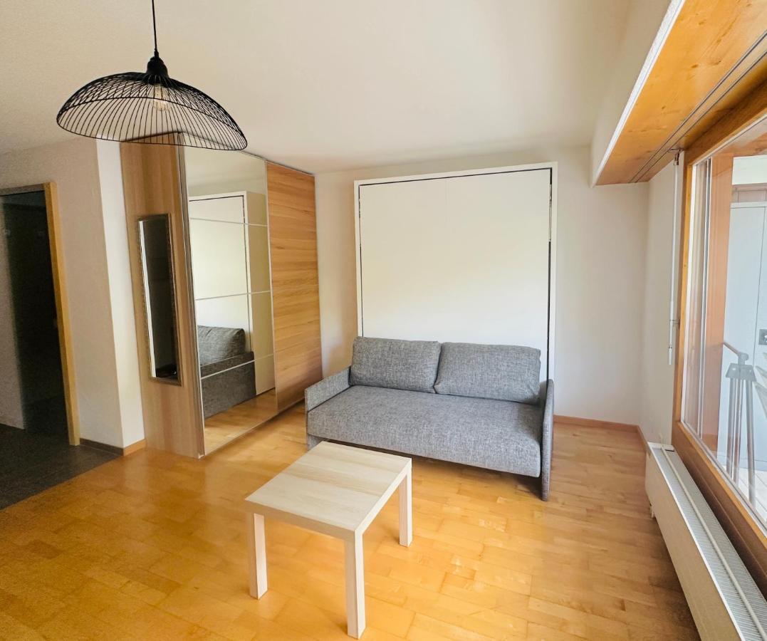 Charmant Studio Renove Situe Dans Les Bains D'Ovronnaz, Immeuble Les Sources Екстер'єр фото